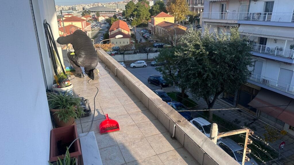 Αντικατάσταση κάγκελων