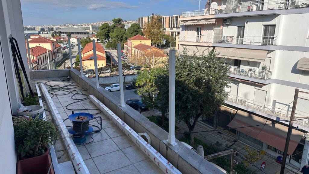 Αντικατάσταση κάγκελων
